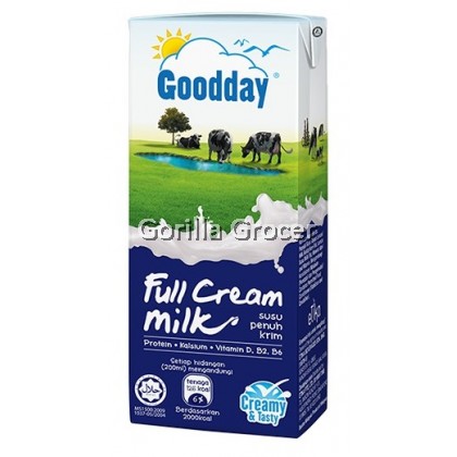 Goodday UHT Milk - Full Cream - 6 X 200ml